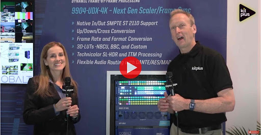Video: Cobalt’s Award-Winning Super High Density Additions to the openGear Family at NAB 2024